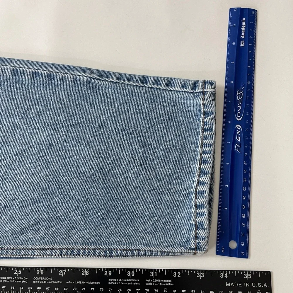 VTG Levis 560 Jeans Mens 36x34 Blue Comfort Loose Tapered Denim Y2K Grunge Baggy